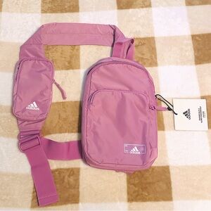 Adidas Essentials Sling Crossbody Bag – Raspberry Purple, NWT